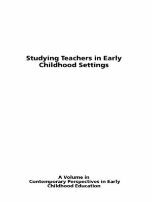 cover image of Studying Teachers in Early Childhood Settings